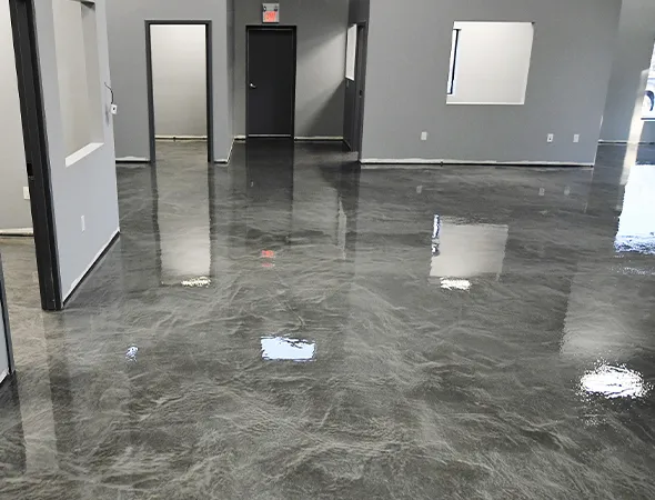 Metallic & Decorative Epoxy Flooring in Lethbridge, AB